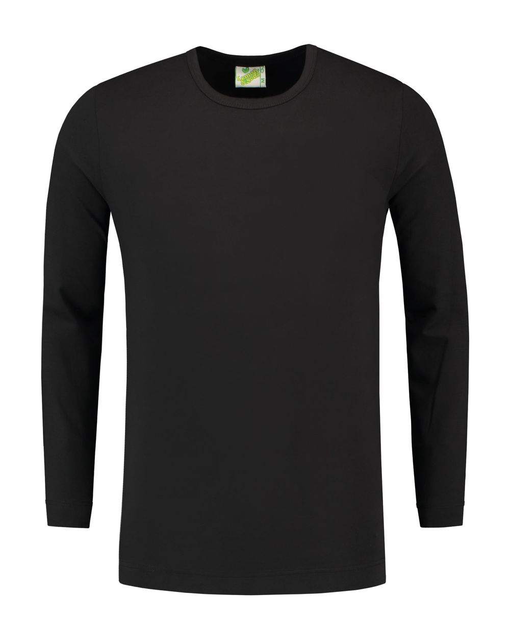 L&S COTTON ELASTANE T-SHIRT LONG SLEEVES