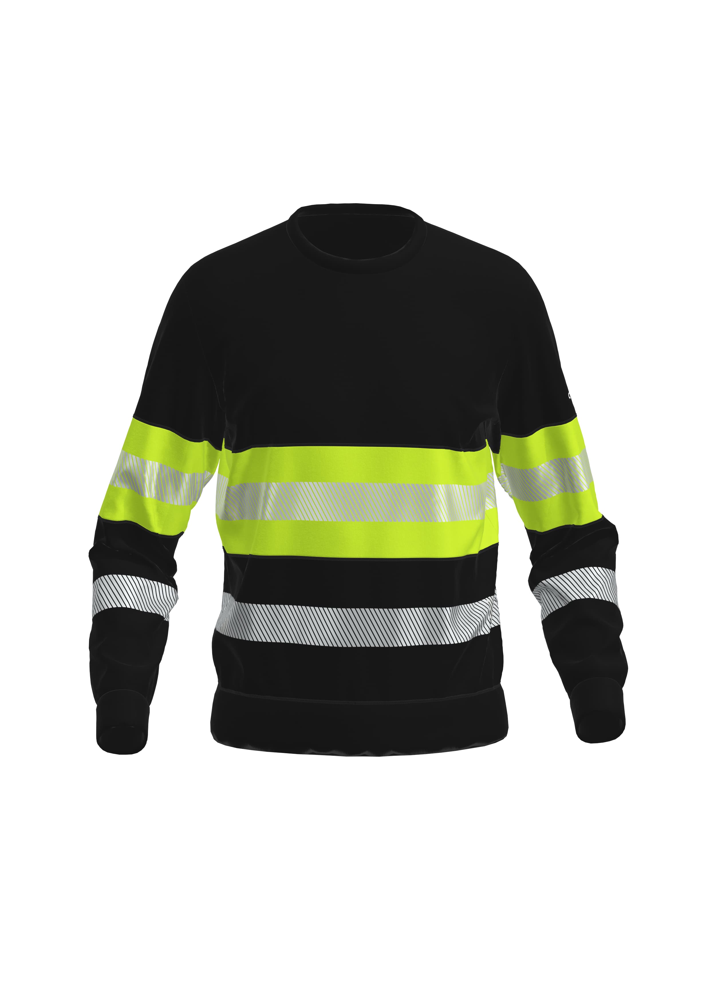 JUMPER BLACK/HI-VIS YELLOW