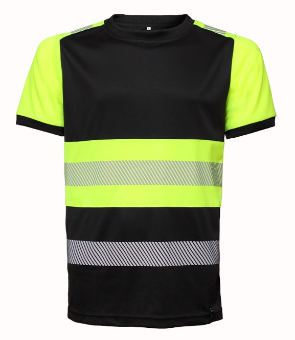 HIGH VISIBLE T-SHIRTS WITH SHORT SLEEVE
