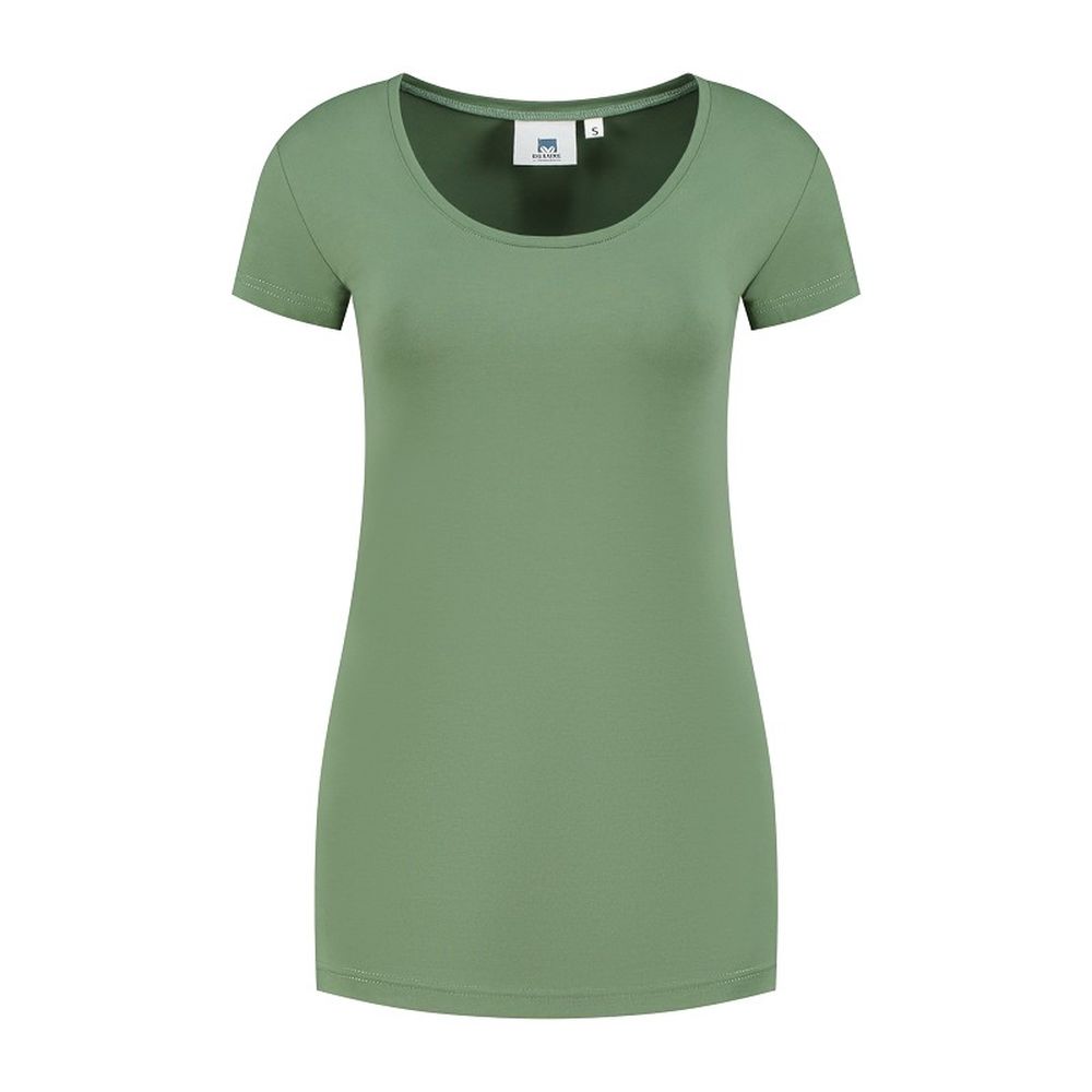 L&S COTTON ELASTANE T-SHIRT SHORT SLEEVES