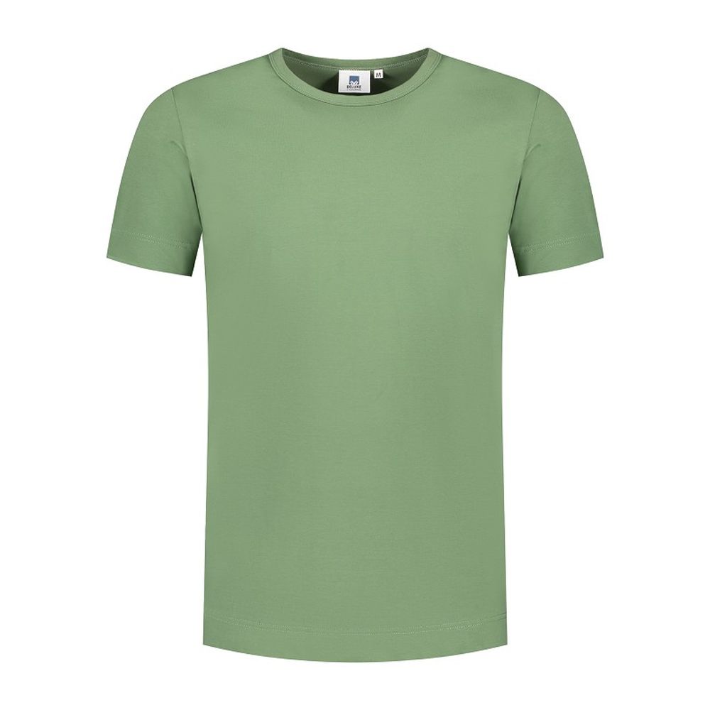 L&S COTTON ELASTANE T-SHIRT SHORT SLEEVES