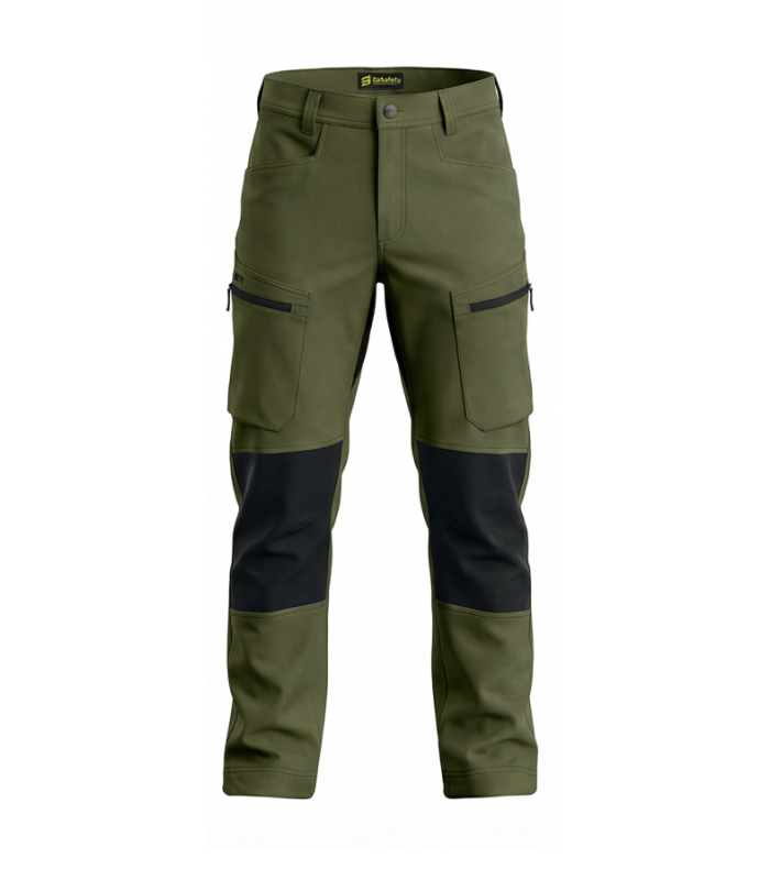 TROUSERS 4-WAY STRETCH CARGO